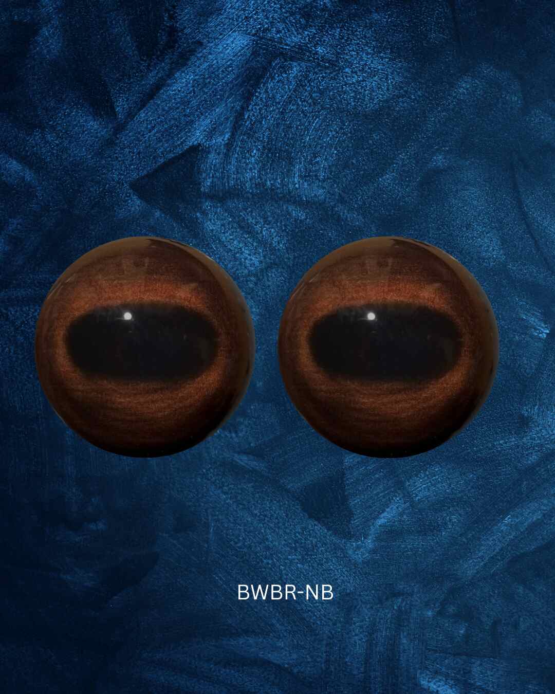 Hartebeest Eye - Oval Pupil with Redish Brown to Brown Iris (BWBR)