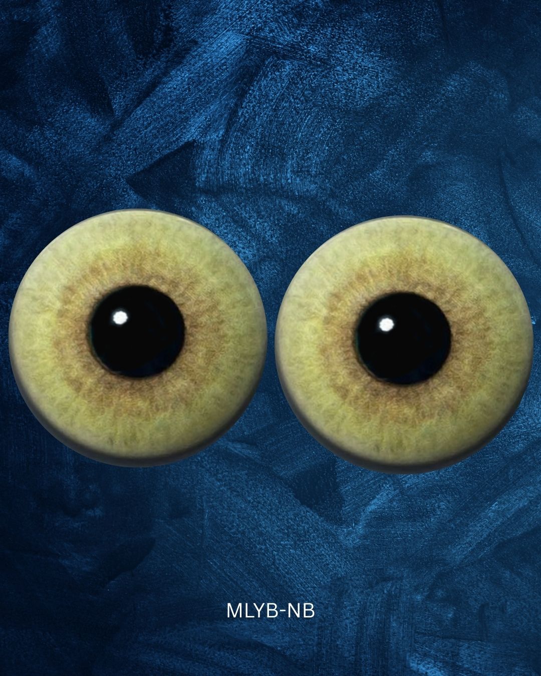 Mountain Lion Eye - Large pupil with yellow brown Iris (MLYB)