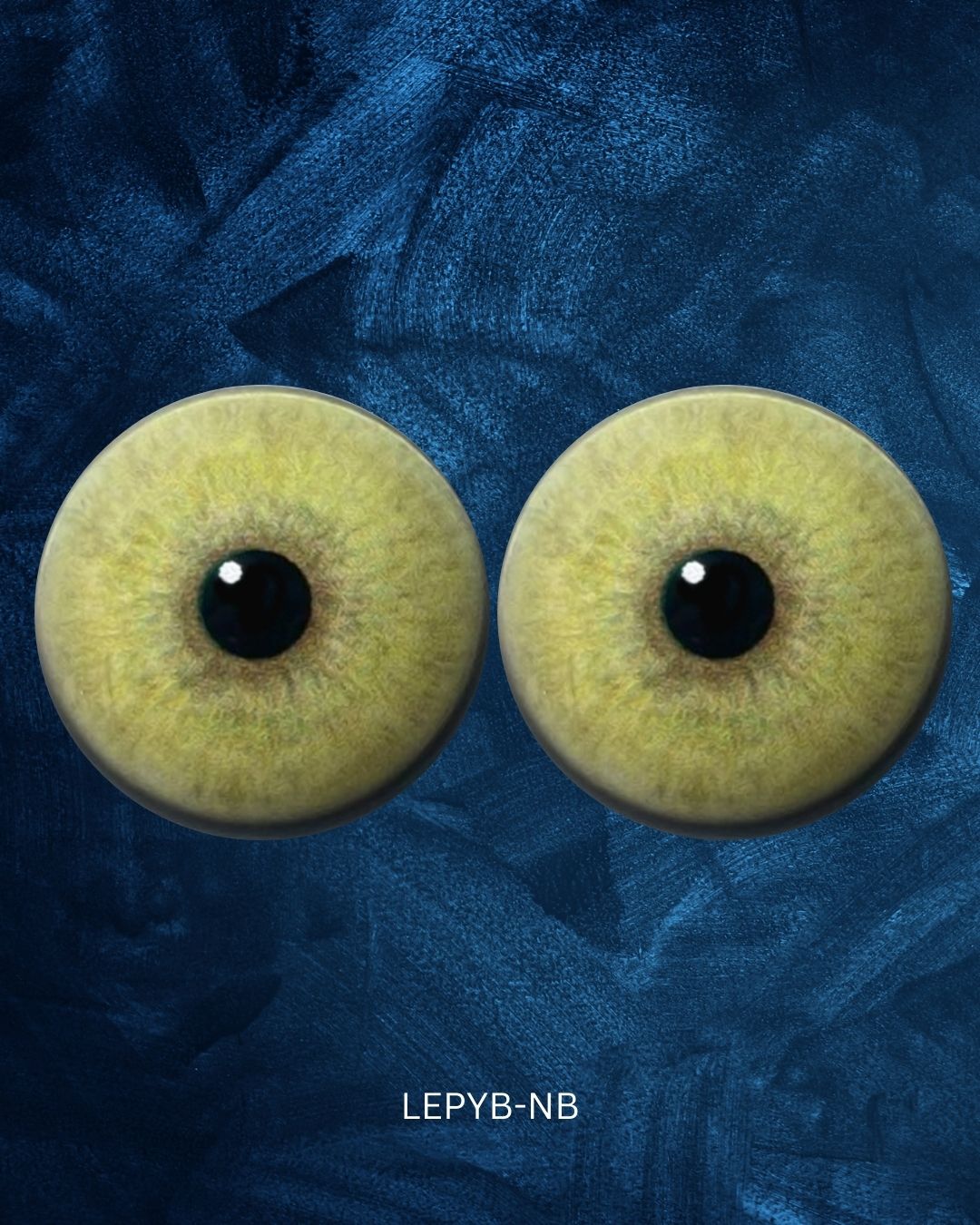 Leopard Eye - Round pupil with yellow brown Iris (LEPYB)