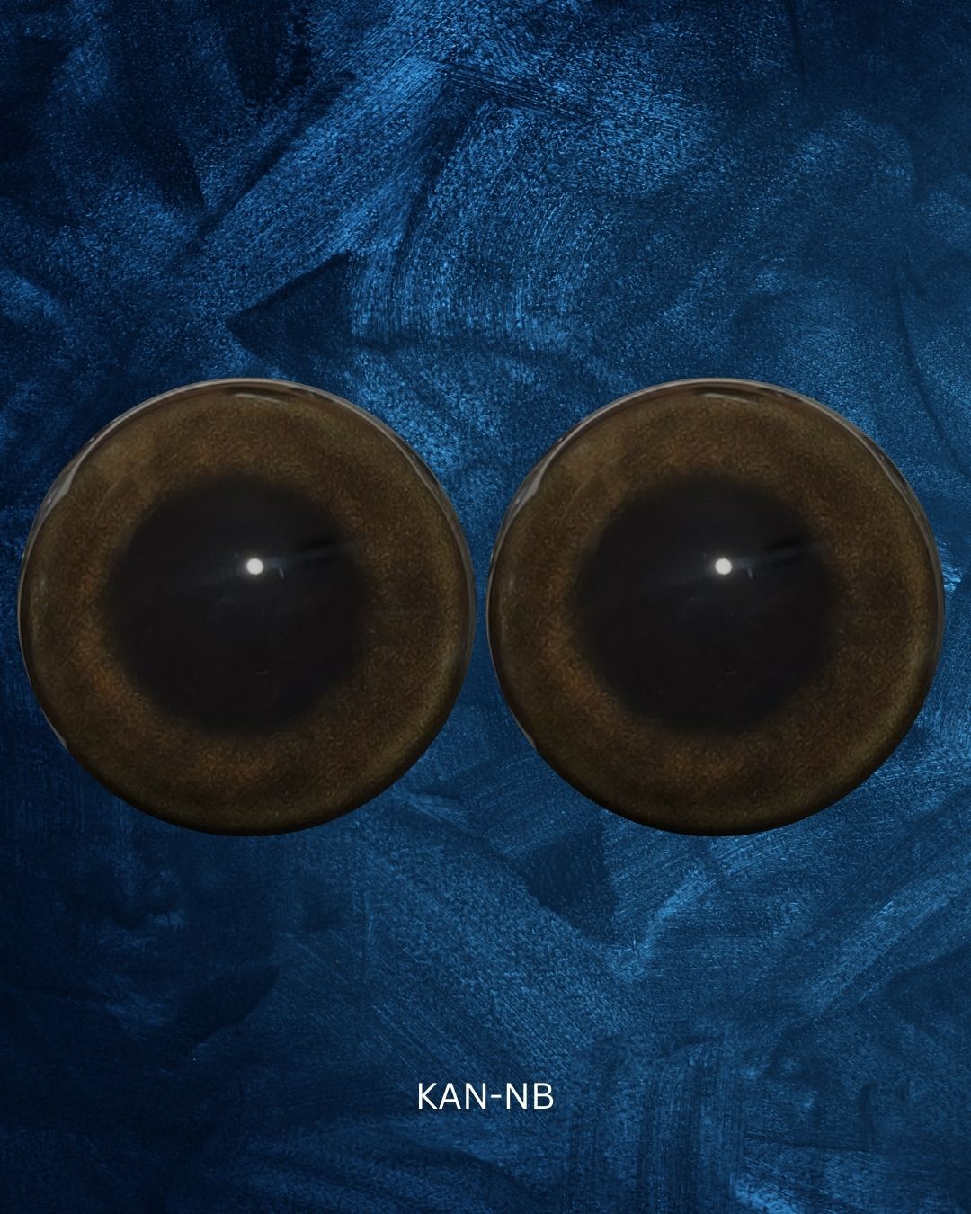 Kangaroo Eye - Round pupil with brown iris (Kan)