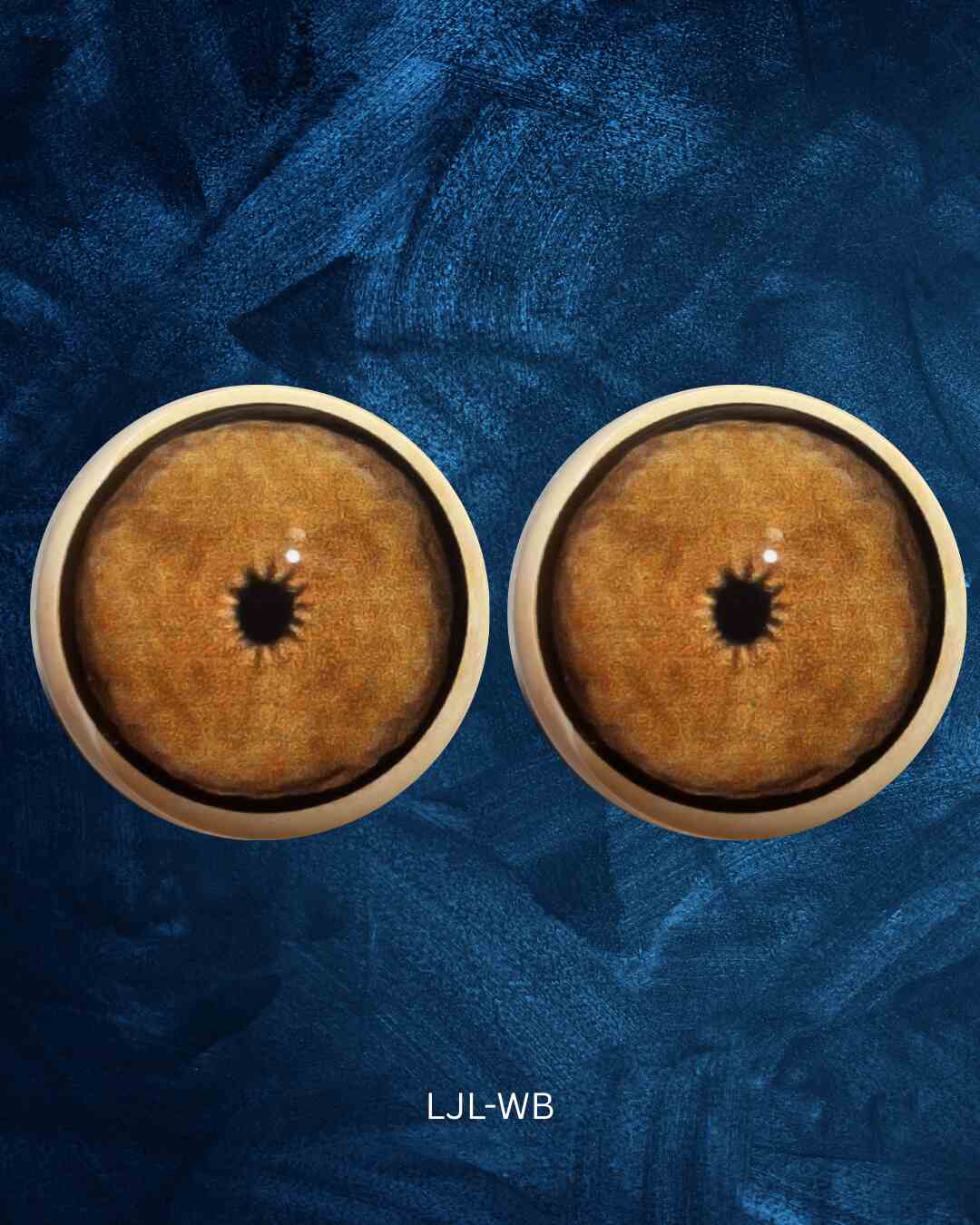 Lion Eye - Small Pupil with light Brown iris (LJL)