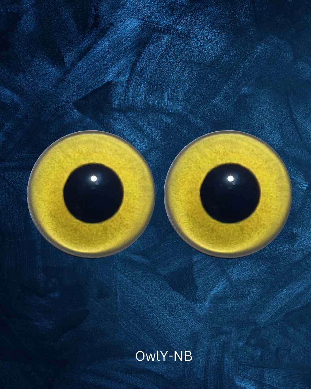Owl Eye - Round pupil with yellow iris (OwlY)