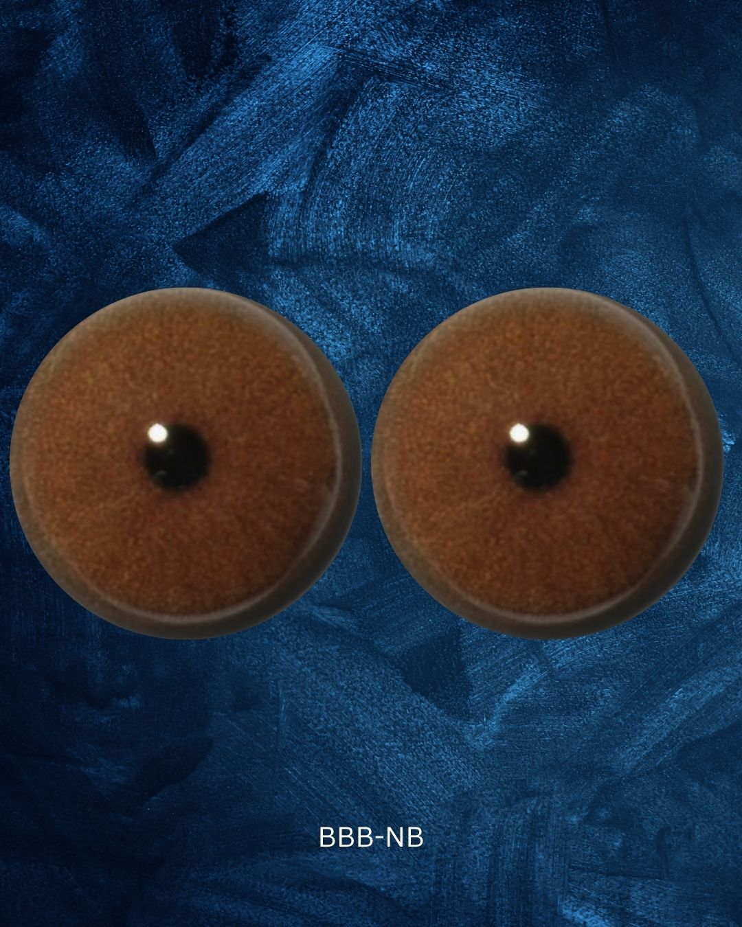 Bear Eye - Round Pupil with brown Iris (BBB)