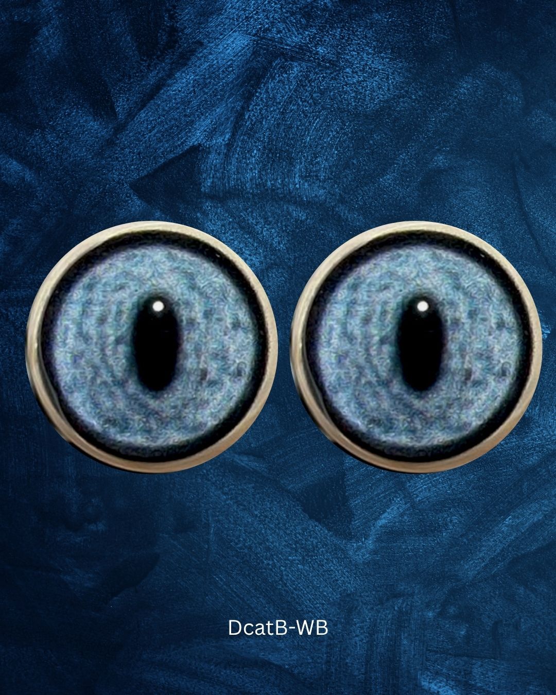 Cat Eye - Slit pupil with mottled blue grey iris (DcatB)