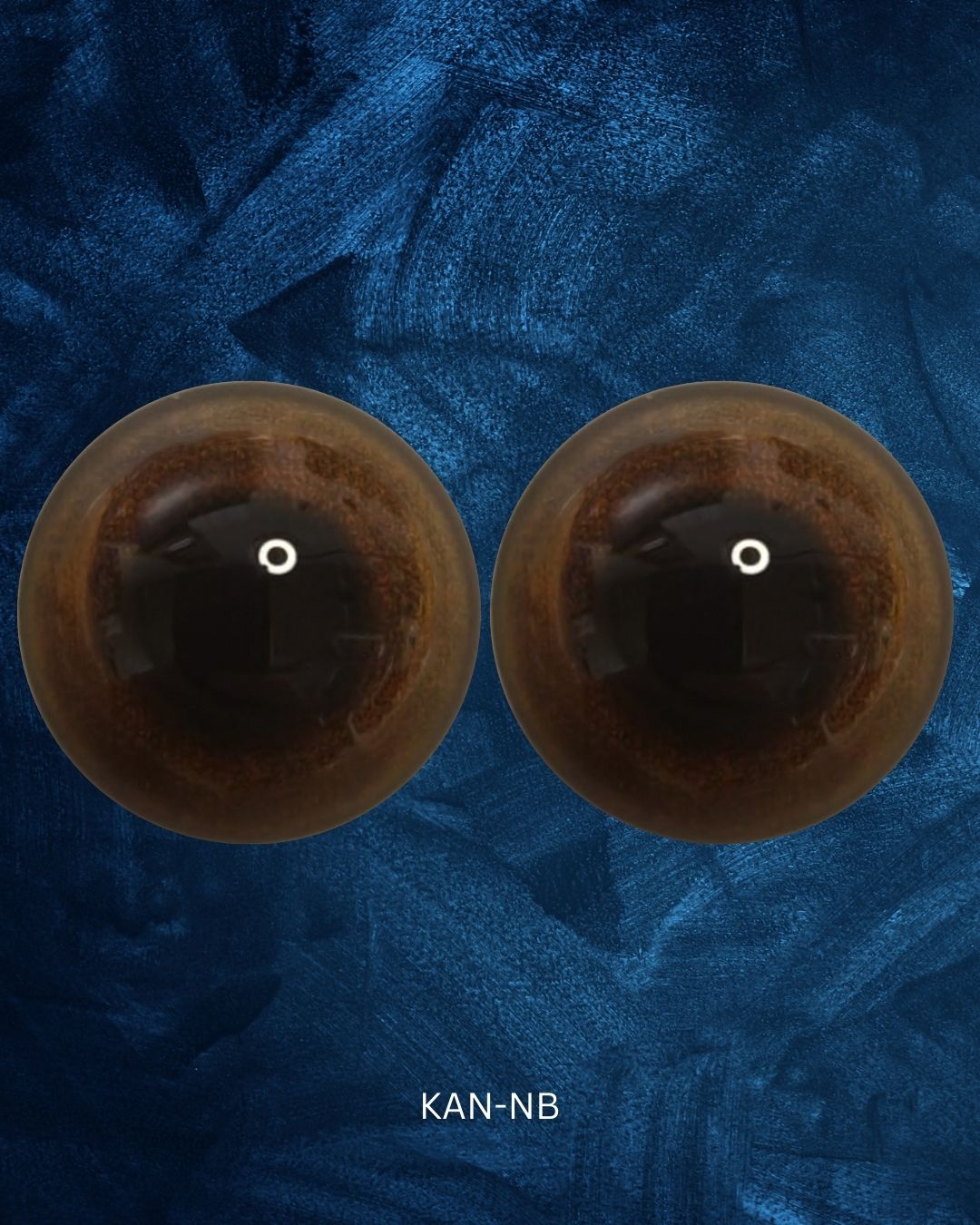 Kangaroo Eye - Round pupil with brown iris (Kan)