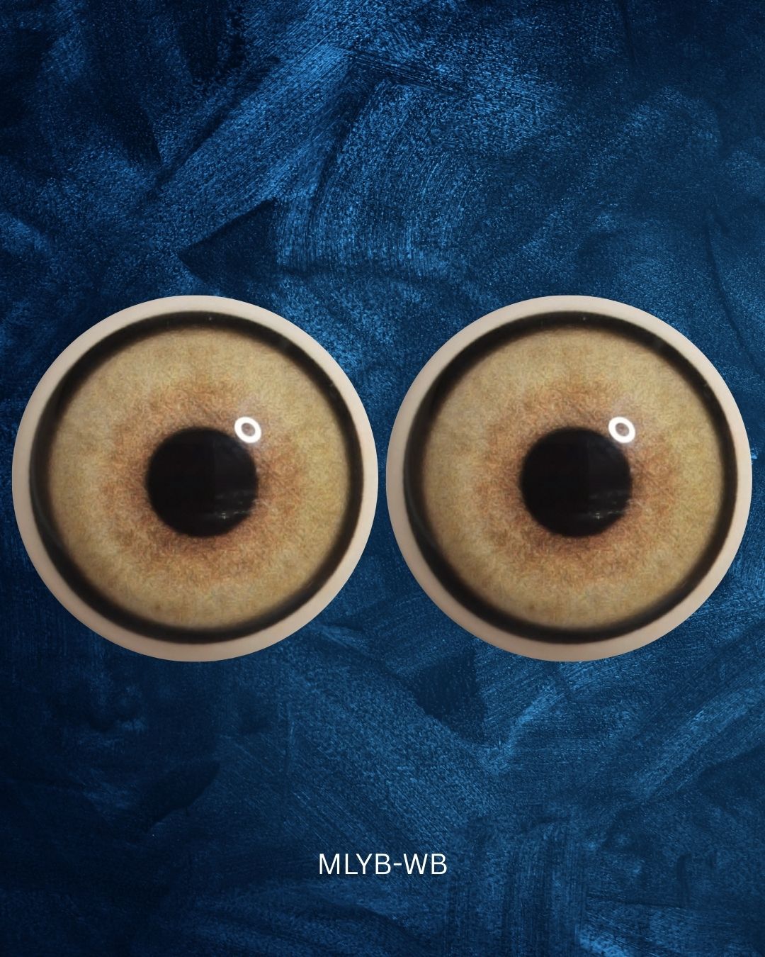 Mountain Lion Eye - Large pupil with yellow brown Iris (MLYB)