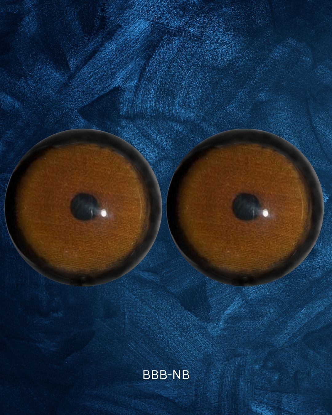 Bear Eye - Round Pupil with brown Iris (BBB)