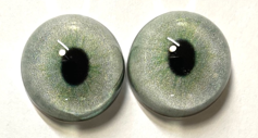 Cat Eye - Split Pupil with Light Green Iris (DCATG)