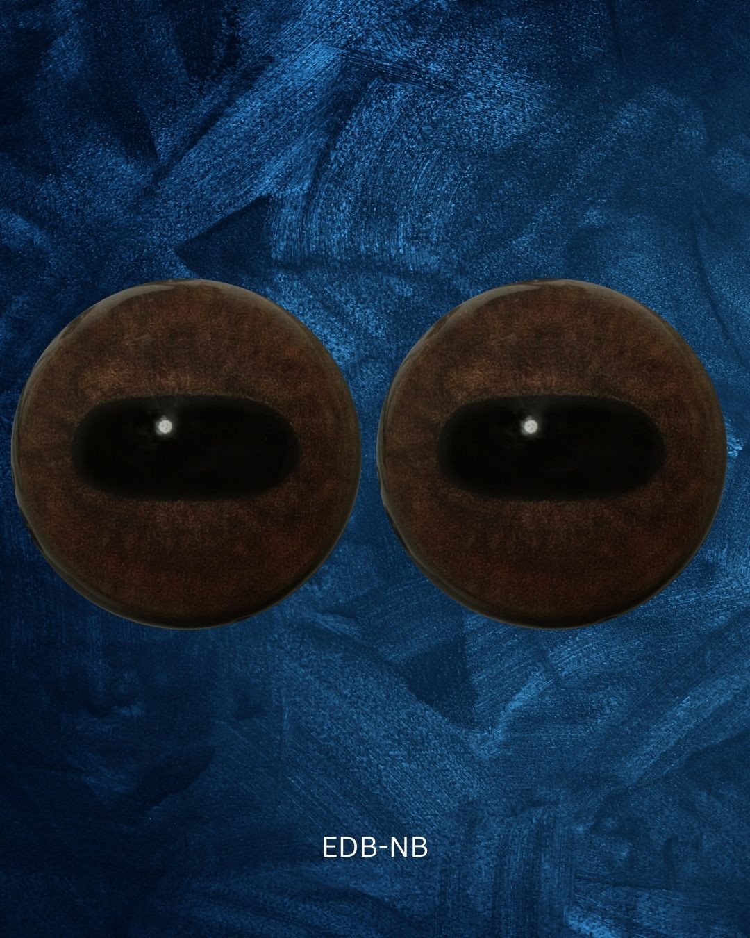 Chocolate Brown Eye - Oval Pupil with Chocolate Brown detailed Iris (EDB)