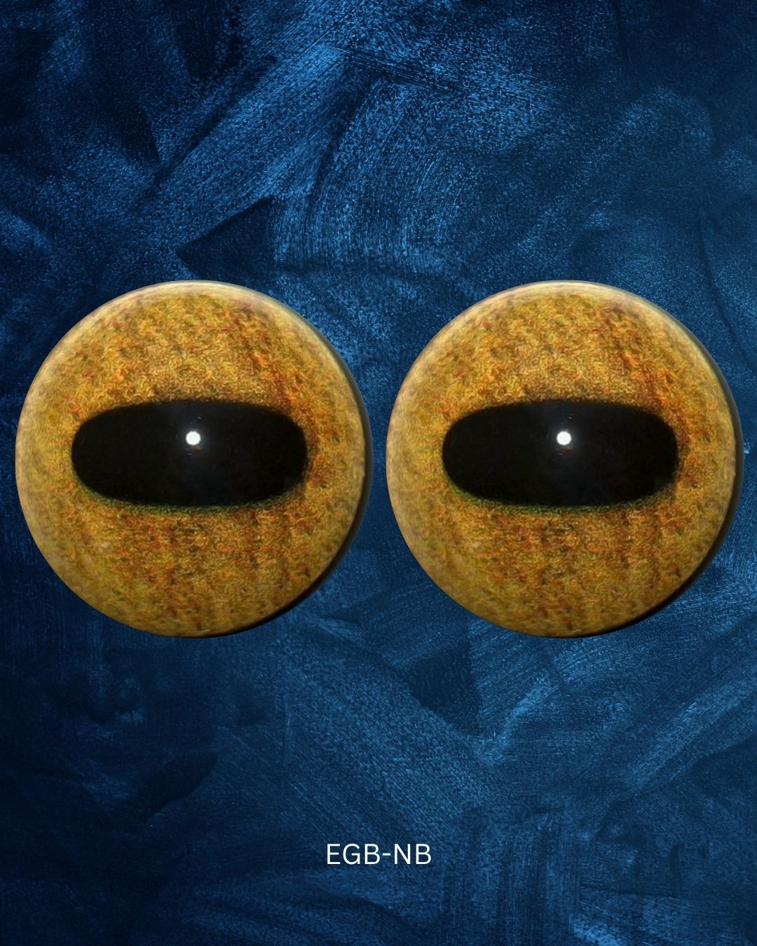 Golden Brown Eye - Oval Pupil with golden brown to brown Iris (EGB)